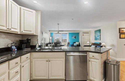 Old Orchard Beach Apartment | Beautiful 2 BR w/Ocean views. Just steps to fun and sun #308 at the Grand