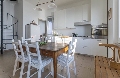 Pieve Ligure Apartment | Beautiful apartment for 8 guests with A/C, WIFI, TV, balcony and panoramic view, close to Portof.