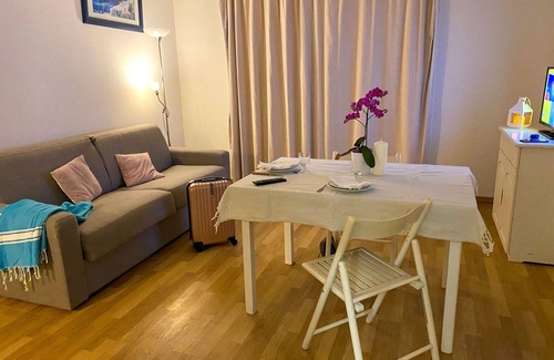 Saint-Georges-d'Oleron Apartment | Beautiful apartment for 2 guests with A/C, WIFI, pool, terrace and pets allowed