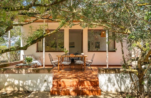 Province of Cagliari Villa | Beautiful apartment in villa for 8 guests with A/C, WIFI, TV and patio