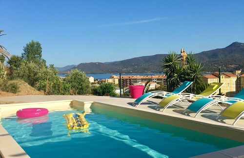 Propriano Apartment | Beautiful apartment with sea view, swimming pool, near beaches and port
