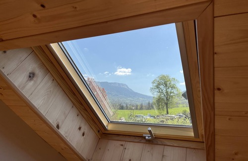 Arith Ski Chalet | Beautiful chalet medium mountain view magnificent, calm, Savoie, Bauges