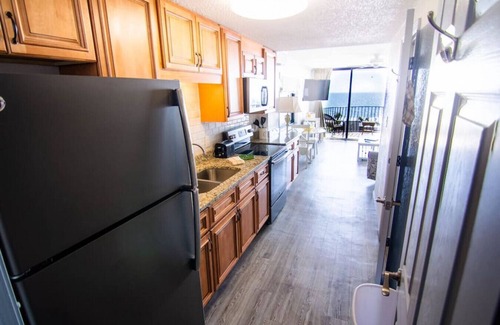 Myrtle Beach Condo | Beautiful End Unit Oceanfront in the heart of Myrtle Beach indoor and outdoor pools 203