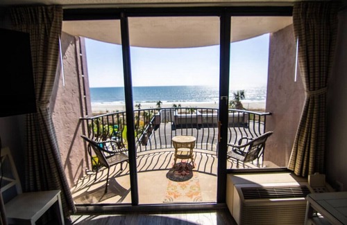 Myrtle Beach Condo | Beautiful End Unit Oceanfront in the heart of Myrtle Beach indoor and outdoor pools 203