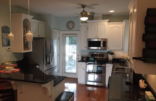 Bald Head Island House | Beautiful forest home within walking distance to the maritime market and beach!