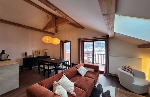 Monetier-les-Bains Apartment | Beautiful new T3 1km from the slopes