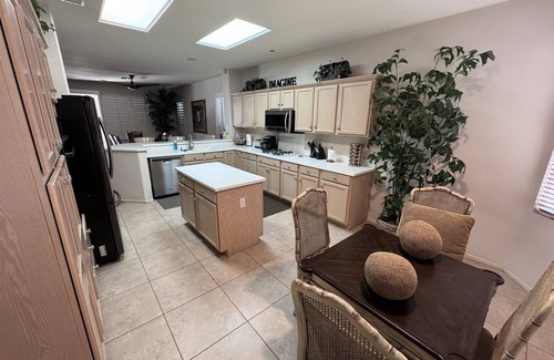 Desert Palms House | Beautiful Gated, 3 bed 2 bath! Golf 45 holes, Tennis, Pickleball & more!