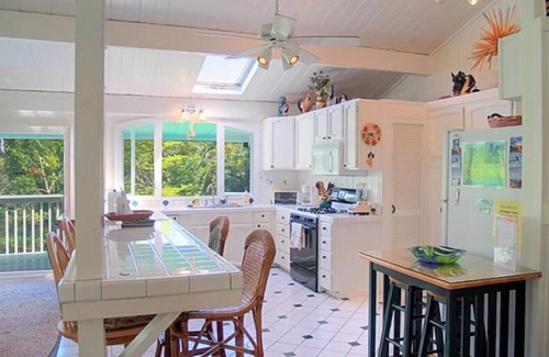 Hanalei Palms House | Beautiful Hanalei Home One Block to the Beach at Magnificent Hanalei Bay