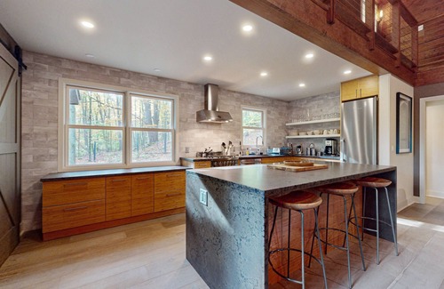 Red Hook House | Beautiful home on acres with deck, fenced area & fireplace