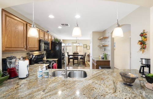 Los Arbolitos Ranch House | Beautiful Home with No Fee Heated Pool- Hot Tub! Great Location!