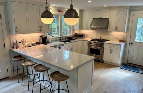 Surfside House | Beautiful home with oversized pool and hot tub, spacious yard, walk to beach