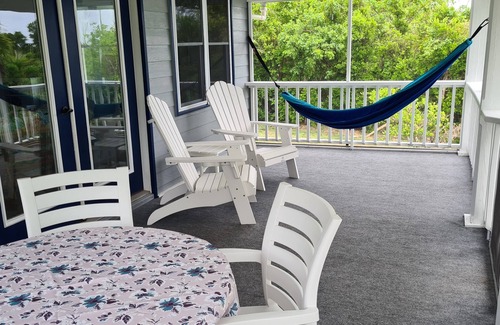 Hope Town Villa | Beautiful home with wifi, tv, A/C, private dock, & backup generator power