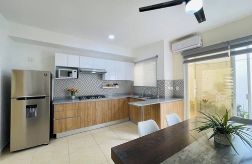 Puerto Juarez House | ☀️Beautiful house for large families/12 people🌴