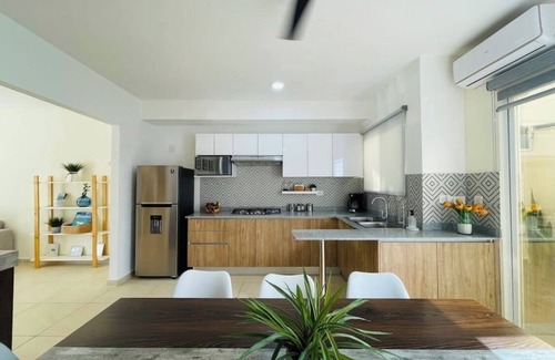 Puerto Juarez House | ☀️Beautiful house for large families/12 people🌴