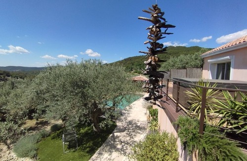 Callas Villa | beautiful house in olive grove, infinty pool and hot tub, panoramic view 8 pax