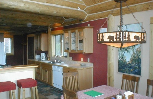 Bigfork House | Beautiful Log Home Overlooking Flathead Lake in Bigfork Montana!