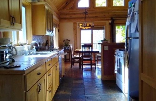 Bigfork House | Beautiful Log Home Overlooking Flathead Lake in Bigfork Montana!
