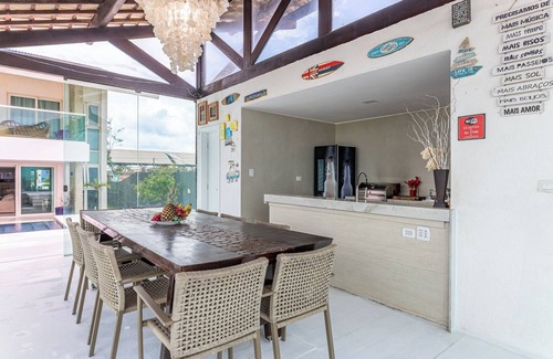 Pontal de Serrambi House | BEAUTIFUL MANSION on Serrambi beach by the SEA, with 7 suites, luxury and comfort