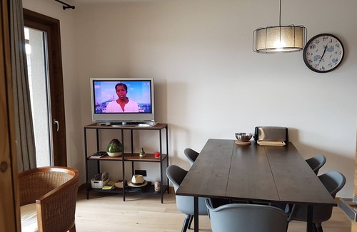 Les Saisies Apartment | Beautiful New Apartment in Chalet Plein Sud 6 people ski-in ski-out covered parking