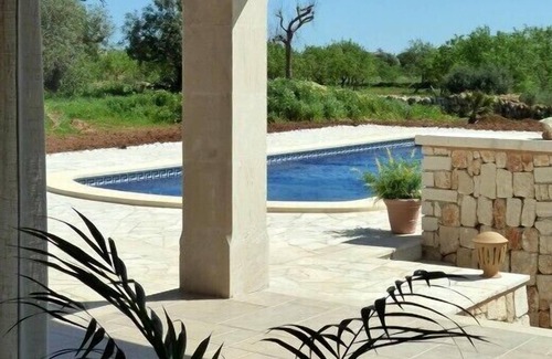 Es Llombards Ski Chalet | Beautiful new finca with pool, quietly located in the green near Es-Trenc beach