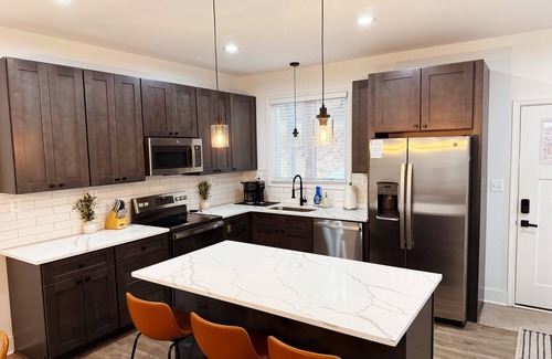 Basye House | Beautiful, NEW Home with Resort Passes, Hot Tub, Games and EV Charger