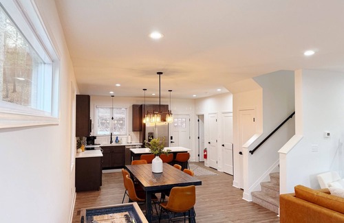 Basye House | Beautiful, NEW Home with Resort Passes, Hot Tub, Games and EV Charger