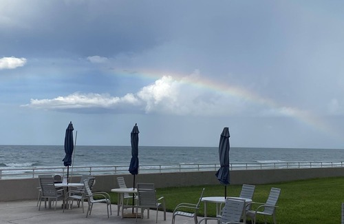 Ponce Inlet Condo | Beautiful Ocean Front First Floor Condo!