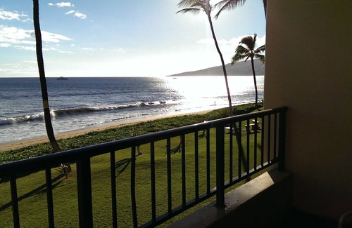 Kihei Condo | Beautiful Oceanfront #216 At Sugar Beach!