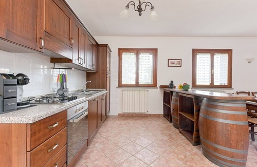 Castel del Piano House | Beautiful private villa with private pool, WIFI, TV, patio, pets allowed and panoramic view