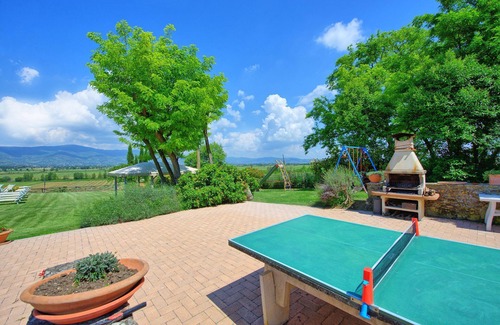 Fratticciola Villa | Beautiful private villa with hot tub, A/C, WIFI, private pool and panoramic view, close to Cortona