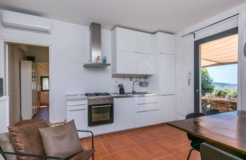 Santa Luce House | Beautiful private villa for 5 people with WIFI, A/C, TV, patio, pets allowed and panoramic view