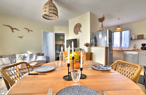 La Bree-les-Bains House | Beautiful private villa for 4 guests with WIFI, TV and terrace