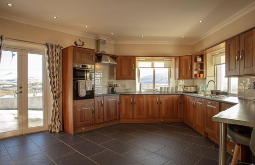 Aisgernis House | Beautiful private villa for 17 guests with WIFI, hot tub, TV, patio and panoramic view