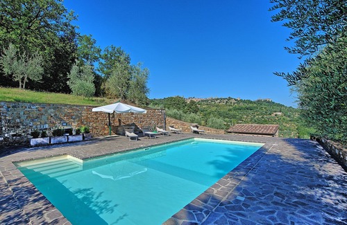 Montalcino Villa | Beautiful private villa for 8 people with WIFI, private pool, patio and panoramic view