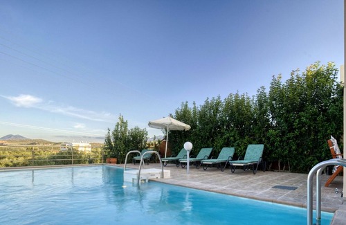 Stavromenos Villa | Beautiful private villa with private pool, WIFI, A/C, TV, patio, panoramic view and parking