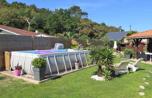 Labenne House | Beautiful private villa for 4 people with private pool, WIFI, TV, terrace and pets allowed
