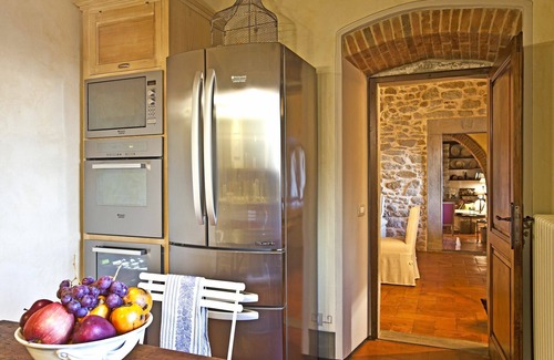 Cortona Villa | Beautiful private villa for 8 people with WIFI, A/C, private pool, TV, veranda and panoramic view