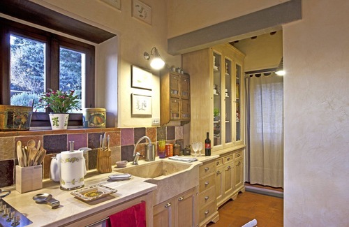 Cortona Villa | Beautiful private villa for 8 people with WIFI, A/C, private pool, TV, veranda and panoramic view