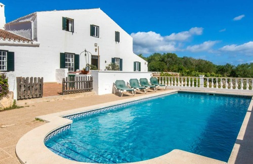 Mahon House | Beautiful private villa with private pool, WIFI, TV, patio, pets allowed, panoramic view and par...