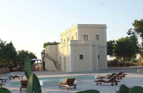 Nardo Villa | Beautiful private villa for 10 people with A/C, WIFI, private pool, TV, patio and panoramic view