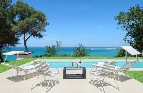 Palombina Nuova Villa | Beautiful private villa with A/C, private pool, WIFI, TV, terrace, pets allowed and panoramic view