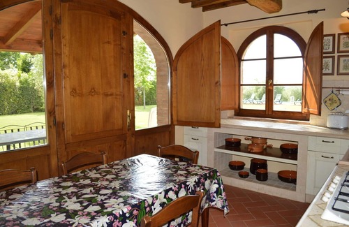 Ponte di Gabbiano Villa | Beautiful private villa with A/C, private pool, WIFI, TV, veranda, panoramic view, close to Siena