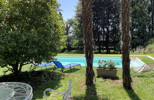 Sirtori Villa | Beautiful private villa with WIFI, private pool, hot tub, TV, patio, pets allowed and parking