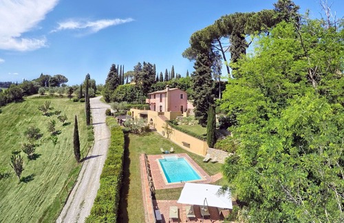 Gambassi Terme Villa | Beautiful private villa for 10 people with private pool, WIFI, A/C, TV, patio and pets allowed