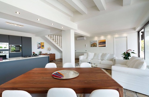 Ribera Villa | Beautiful private villa for 6 guests with WIFI, A/C, private pool, TV, patio and panoramic view
