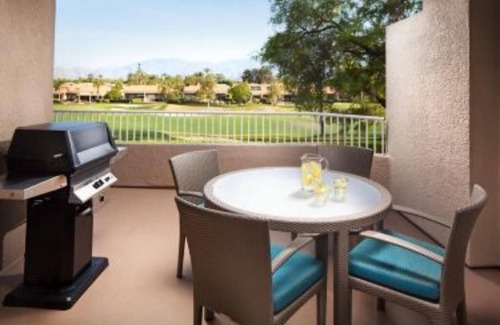 Rancho Mirage Condo | Beautiful resort on Coachella Bus route