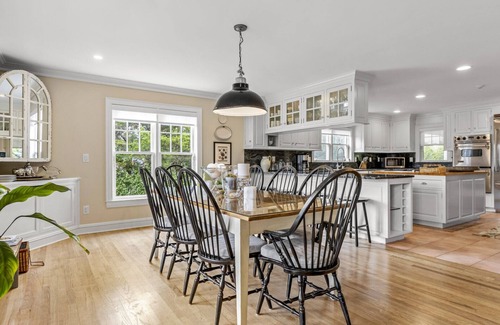 Shinnecock Hills House | Beautiful Southampton Home with breathtaking waterfront views, front porch,.