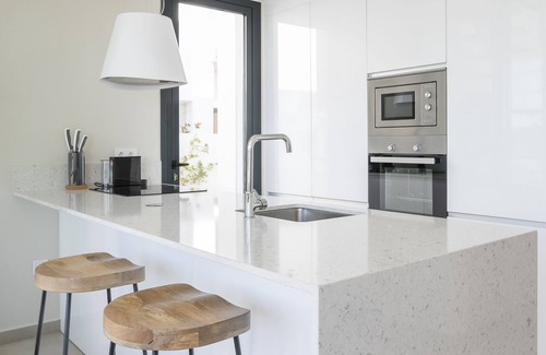Diputacion de Rincon de San Gines Villa | Beautiful villa with private pool, 350m from beach, astonishing views