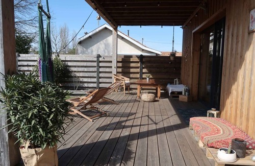 Lacanau House | Beautiful warm wooden house 800m from the lake