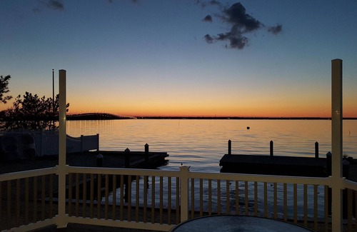 Seaside Heights House | Beautiful Waterfront Escape, on sleepy island close to the action.